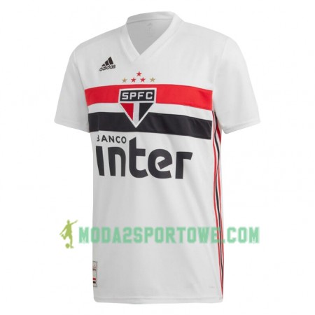 Koszulka FC São Paulo Domowe Stroje Piłkarskie 2019/20 Krótki Rękaw